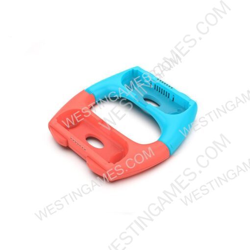 2x Controller Handle Grip for NS Switch OLED Joy-con Controller - Red and Blue - Image 2