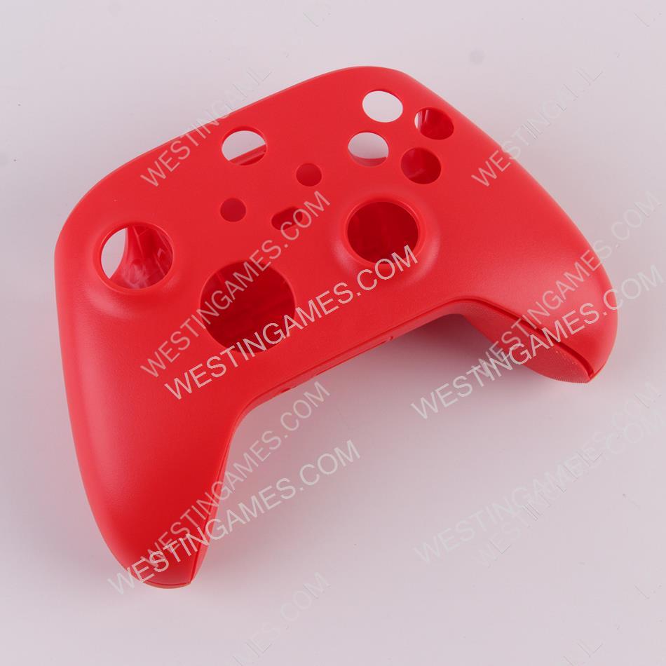 Replacement Top and Bottom Housing Shell Case for Xbox Series S/X Controller - Matt Red - Image 2
