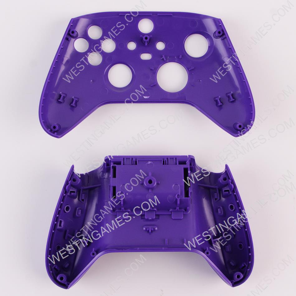 Replacement Top and Bottom Housing Shell Case for Xbox Series S/X Controller - Matt Purple - Image 4