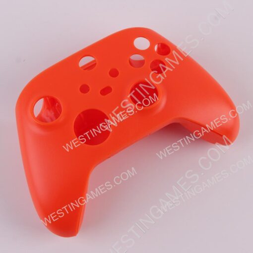 Replacement Top and Bottom Housing Shell Case for Xbox Series S/X Controller - Matt Orange - Image 2