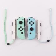 Wireless Bluetooth L/R Joycon Game Controller with Hand Wrist for NS Switch - Green and Blue
