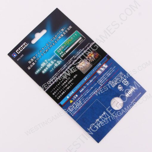 Hori Anti-Scratch Skin Screen Protector Film Green Clear for WII U Game Pad (A Grade) - Image 2