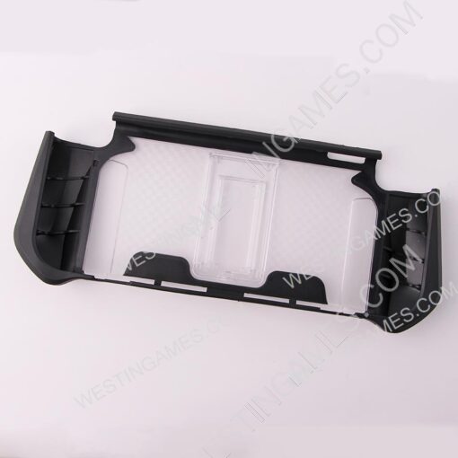 Comfortable PC Frame + tpu Grip Case and Ergonomic Shock-Absorption Cover for NS Switch OLED Clear - Image 2