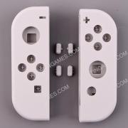 Original Left and Right Housing Cover Case with SL SR Button Set for Switch oled Joy-con White