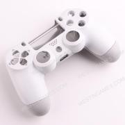 Replacement Top and Bottom Housing Shell Case for ps4 Controller JDM-050 - White 02