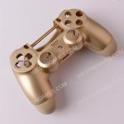 Replacement Top and Bottom Housing Shell Case for ps4 Controller JDM-050 - Gold 02