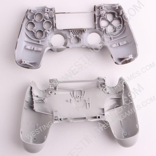 Replacement Top and Bottom Housing Shell Case for ps4 Controller JDM-050 - Camouflage Grey - Image 4