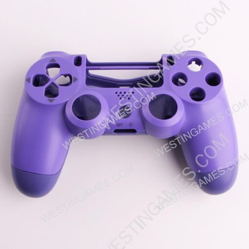 Replacement Top and Bottom Housing Shell Case for ps4 Controller JDM-050 - Purple