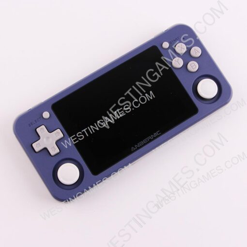 RG351P ANBERNIC Retro Games 2500 Game PS1 Neogeo Open Source System Handheld Game Console Purple