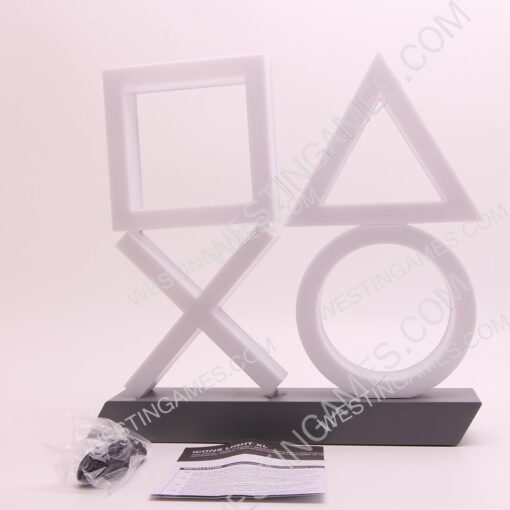 New Icon Modeling Voice Control Decorative Lamp House Blue Lights Game Lampstand Led light - PS4 PS5 - Image 5