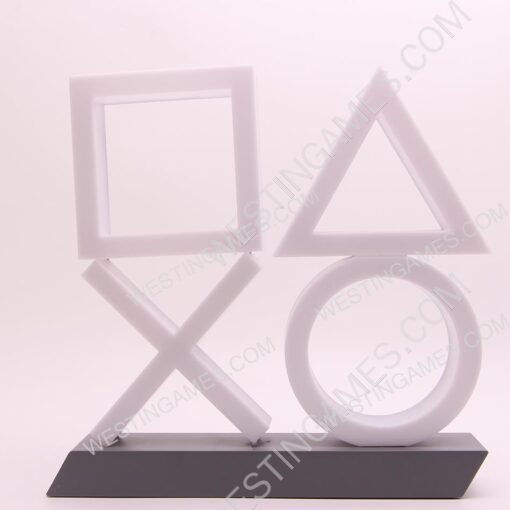 New Icon Modeling Voice Control Decorative Lamp House Blue Lights Game Lampstand Led light - PS4 PS5 - Image 4