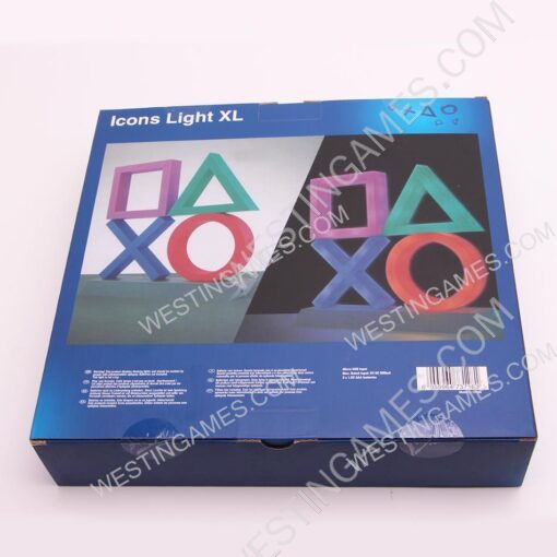 New Icon Modeling Voice Control Decorative Lamp House Blue Lights Game Lampstand Led light - PS4 PS5 - Image 3