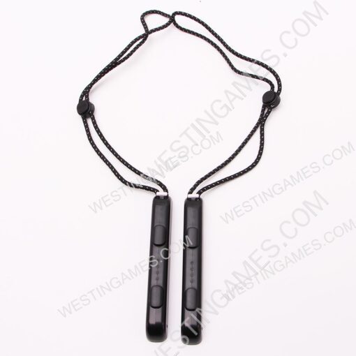 Strap Joycon Hand Wrist Lanyard Colorful Wristband for Switch oled - Black