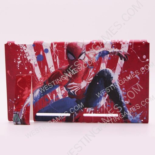 Replacement Rear Back Spider Man Limited Cover with Stand for NS Switch - Image 3