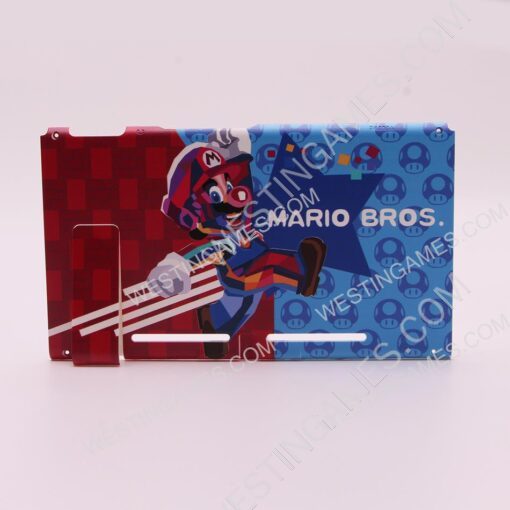 Replacement Rear Back Super Mario Limited Cover with Stand for NS Switch - Image 3