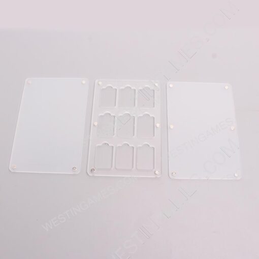 9in1 Magnetic Game Card Plastic Case Holder Cartridge Transparent for Switch - Image 3