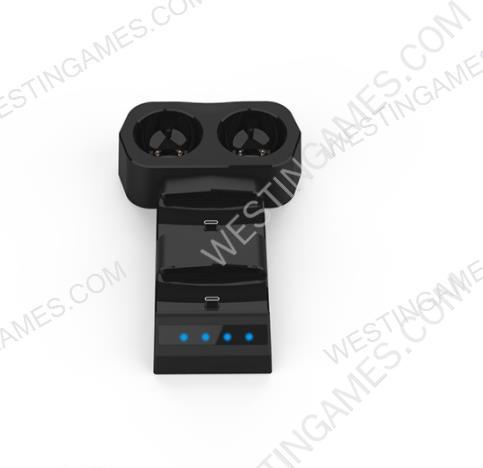 4in1 Dual Gamepad Charging Dock Station for PS5 Wireless Gamepad and Move Controller - Image 3