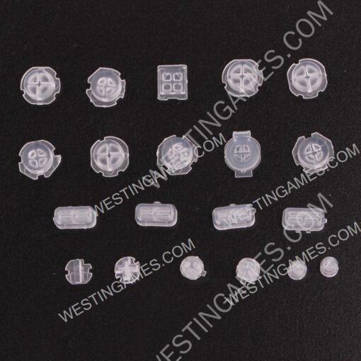 Tansparent Complete Key Button Accessoires for Switch Left and Right Joycon Controller