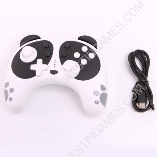 New Bluetooth Wireless Handheld Controller Complete Function for Switch Panda Theme - Image 2