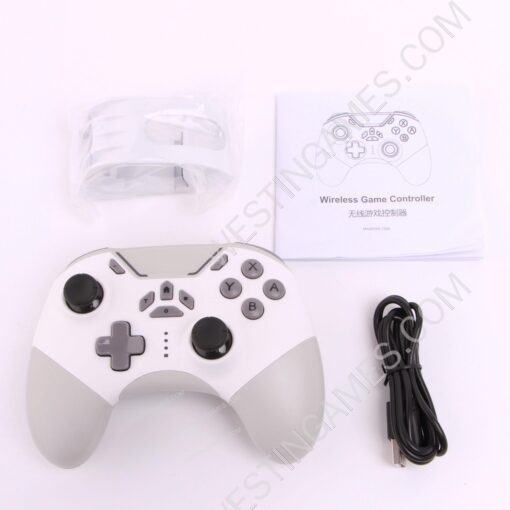 New Bluetooth Wireless Handheld Controller Complete Function for Switch PC IOS and Andriod - Grey - Image 3