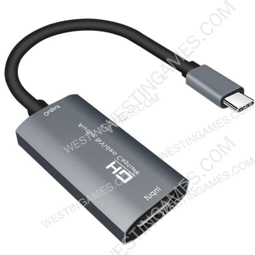 Video Capture Card HDMI to USB Type-C 1080P HD Game Record Live Streaming Broadcast Camera for MacBook Pro PS4 PS5 Switch - Image 2