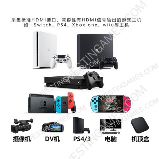 Video Capture Card HDMI to USB Type-C 1080P HD Game Record Live Streaming Broadcast Camera for MacBook Pro PS4 PS5 Switch - Image 3