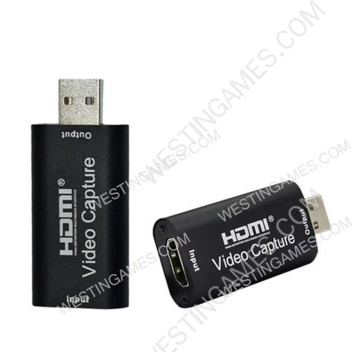 Video Capture Card HDMI to USB 1080P HD GameRecord L ive Streaming Broadcast Camera for MacBook Pro PS4 PS5 Switch - Image 2