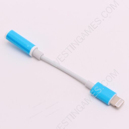 Lightning to 3.5mm Headphone Jack Adapter For iPhone 12 11 Pro Max XS XR X Phone AUX Audio Adapter Cable - Image 2