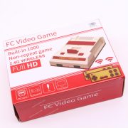 16Bit FC Compact Family Computer Console with 2.4G Wireless Gamepad 1000 Games HDMI Output