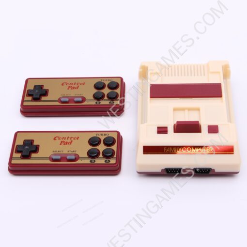 16Bit FC Compact Family Computer Console with 2.4G Wireless Gamepad 1000 Games HDMI Output - Image 2