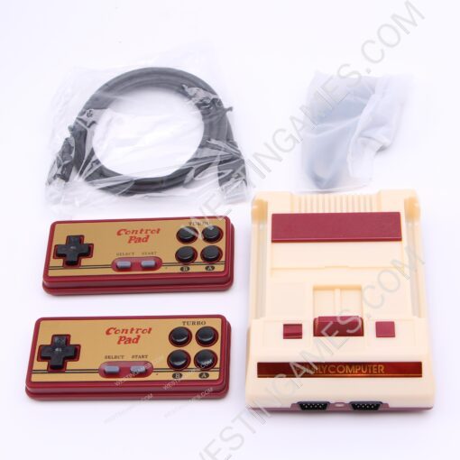 16Bit FC Compact Family Computer Console with 2.4G Wireless Gamepad 1000 Games HDMI Output - Image 4