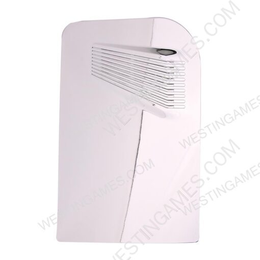 Replacement Mirror Chrome Housing Case Faceplate Cover with Vented Design for PS5 HUD System - Silver - Image 2