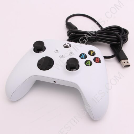 USB Wired Gamepad Controller for XBOX Series S/X and PC WIN 8/10 - White