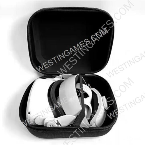 New Protable VR Accessories VR Headset Travel Carrying Case EVA Storage Box For Oculus Quest 2 - Image 2