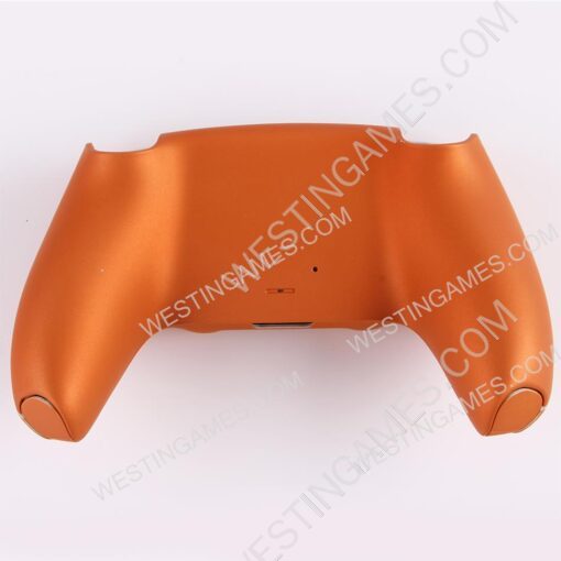 Replacement Handfeel Top and Bottom Housing Shell Case for Playstation 5 PS5 Controller - Orange - Image 2