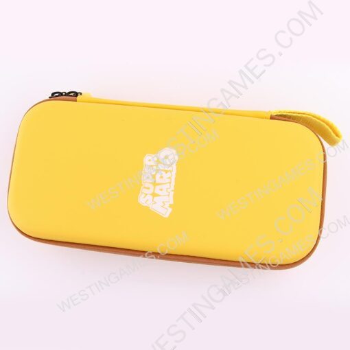Deluxe Travel Carrying Case with Folding Stand for Nintendo Switch OLED and Switch - Question Block Yellow - Image 3