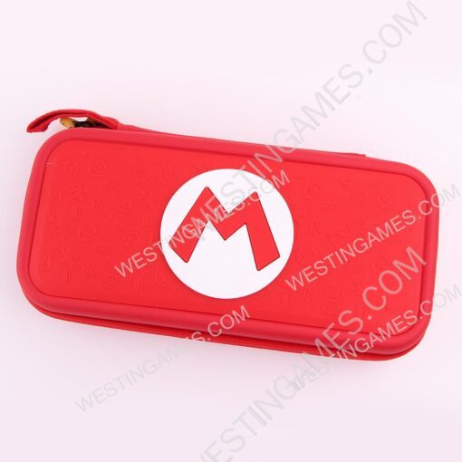 Deluxe Travel Carrying Case with Folding Stand for Nintendo Switch OLED and Switch - Mario M - Image 2