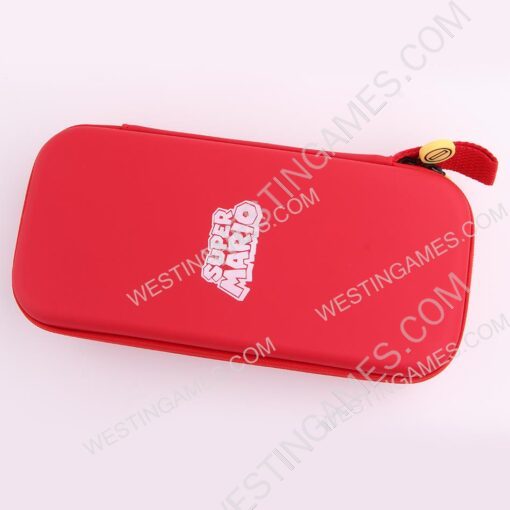 Deluxe Travel Carrying Case with Folding Stand for Nintendo Switch OLED - Mario Theme - Image 3