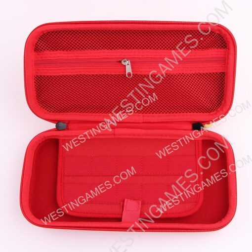 Deluxe Travel Carrying Case with Folding Stand for Nintendo Switch OLED - Mario Theme - Image 4