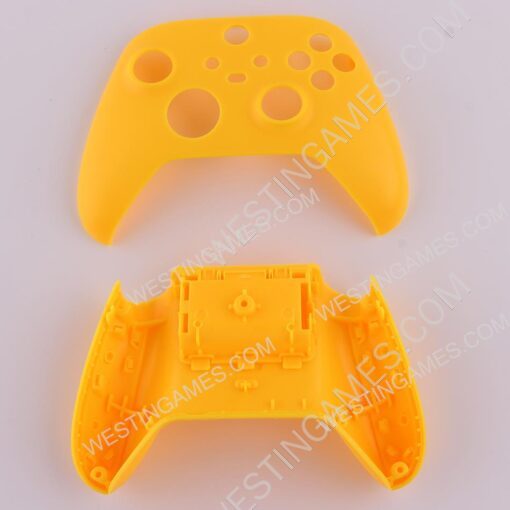 Replacement Top and Bottom Housing Shell Case for XBOX Series Controller - Yellow - Image 4