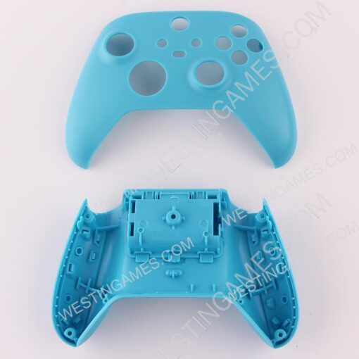 Replacement Top and Bottom Housing Shell Case for XBOX Series Controller - Light Blue - Image 4