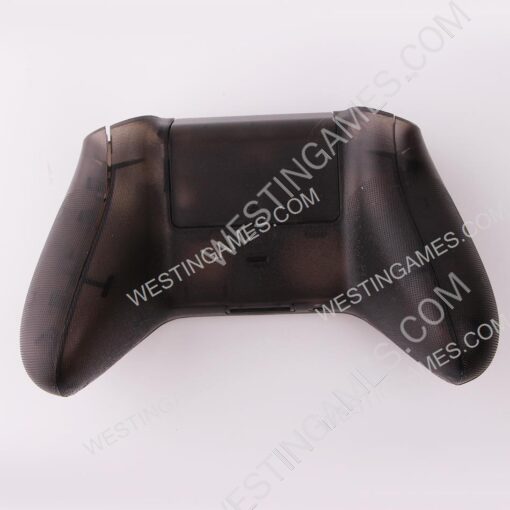 Replacement Transparet Top and Bottom Housing Shell Case for XBOX Series Controller - Black - Image 3