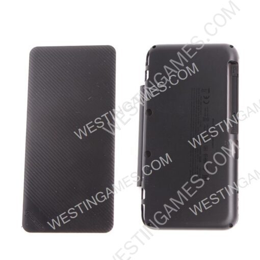 Replacement Top and Bottom Housing Cover Case for NEW 2DSLL - Black