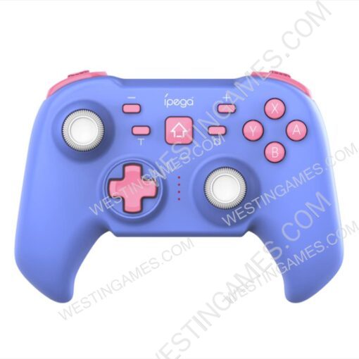 Wireless Bluetooth Handle Gamepad Controller pega PG-SW062 for Switch/PC Computer/Android/IOS Purple