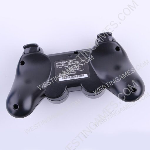Bluetooth Wireless Controller with Blue Blister Packing for PS3 - Black - Image 4