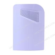 Replacement Red Housing Case Faceplate Cover with Vented Design for PS5 DE System - White 03