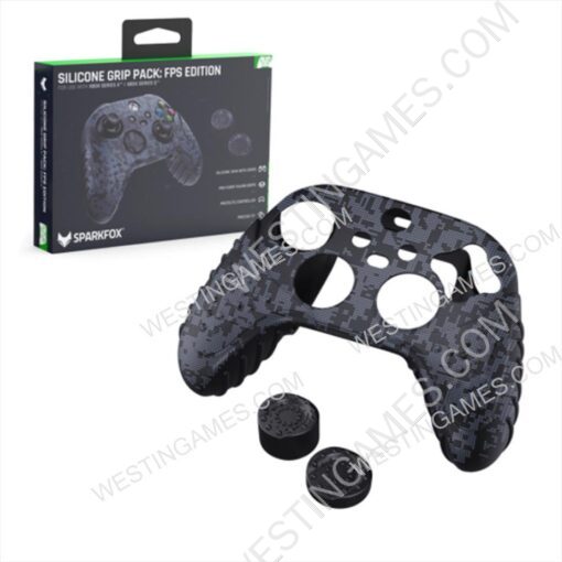 Protective Silicone Skin/Case with Analog Grip FPS Eidition for XBOX Series S/X Controller Camouflage