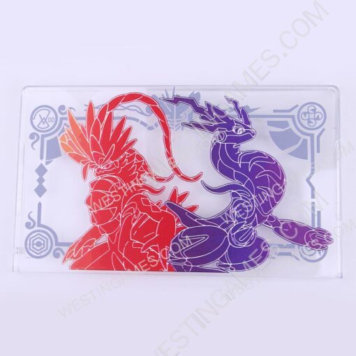 Dock Station Protect Cover Case for Switch OLED - Scarlet and Violet