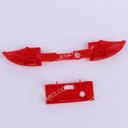 Replacement lb rb Trigger Button with Middle Piece Frame for XBOX Series x Controller - Red 02