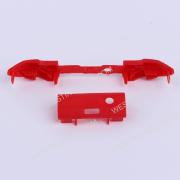Replacement lb rb Trigger Button with Middle Piece Frame for XBOX Series x Controller - Red 03